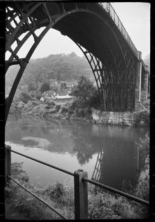 Iron Bridge, Ironbridge, Shropshire, c1955-c1980. Creator: Ursula Clark.