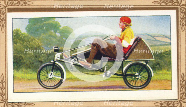 'Horizontal Bicycle', 1939. Artist: Unknown.