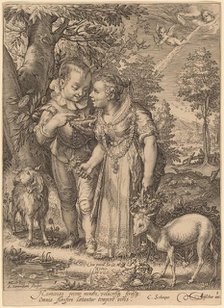 Spring, 1601. Creator: Jan Saenredam.