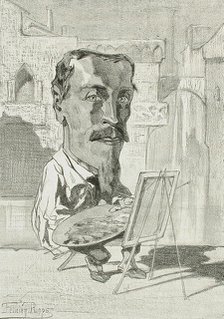 Jean-Batiste Van Moër, 1857. Creator: Félicien Rops.