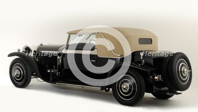 1930 Bugatti Type 46 Faux Artist: Unknown.