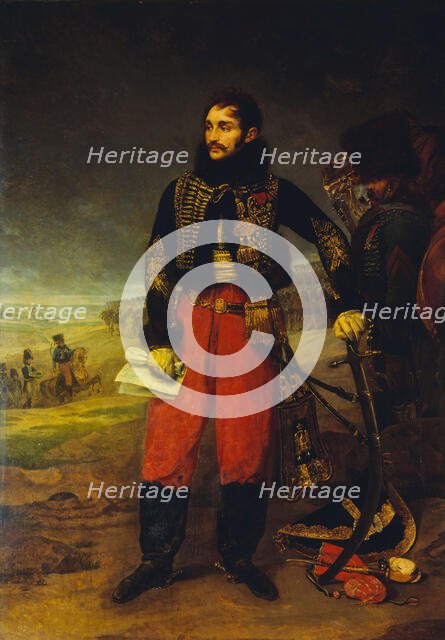 Antoine Charles Louis, Comte de Lasalle (1775-1809) , 1808. Creator: Gros, Antoine Jean, Baron (1771-1835).