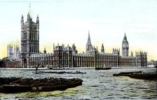 Houses of Parliament, London, 20th Century. Artist: Unknown
