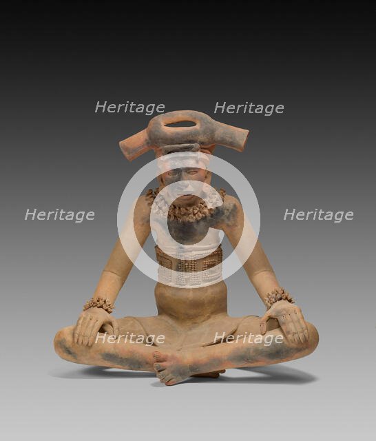 Figure of a Seated Leader, A.D. 300/600. Creator: Unknown.