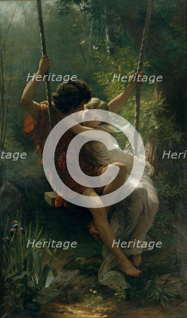 Springtime, 1873. Creator: Pierre Auguste Cot.
