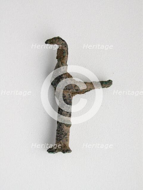 Bird on Pole on Stand, Geometric Period (800-600 BCE). Creator: Unknown.