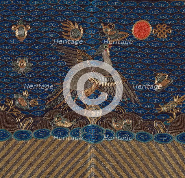 Man's Court Badge, China, 1880/1900, Qing dynasty (1644-1911). Creator: Unknown.