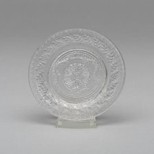 Cup plate, c. 1828. Creator: Unknown.