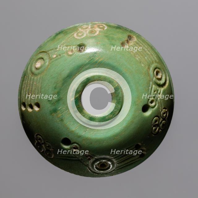 Spindle Whorl, 700s - 900s. Creator: Unknown.