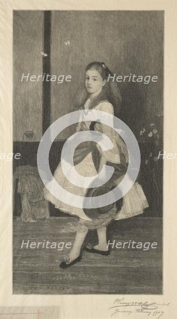 Miss Alexander, 1907. Creator: Henry Wolf (American, 1852-1916).