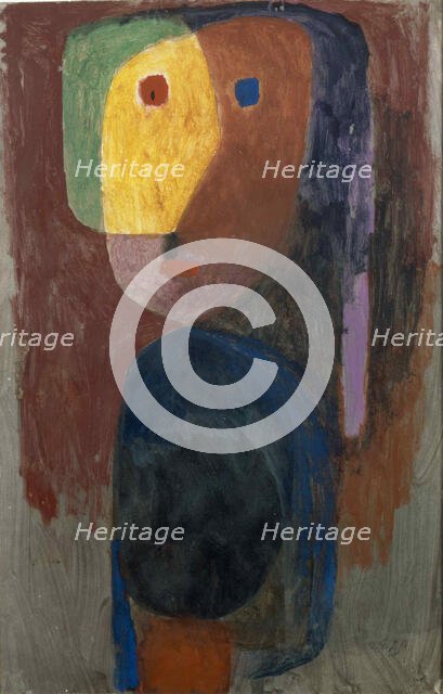 Evening figure, 1935. Creator: Klee, Paul (1879-1940).