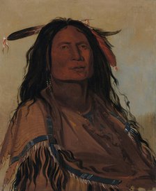 Wúk-mi-ser, Corn, a Miniconjou Warrior, 1832. Creator: George Catlin.