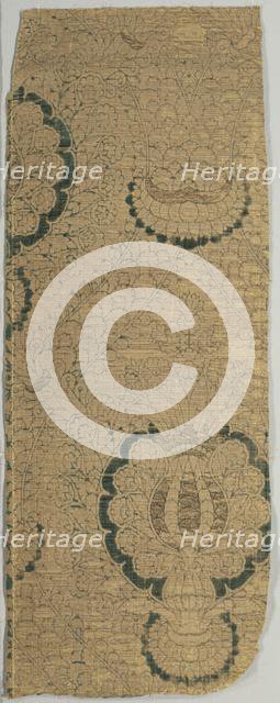 Velvet Fragments, early 16th century. Creator: Unknown.