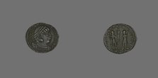 Coin Portraying Emperor Constantine II, 317-337. Creator: Unknown.