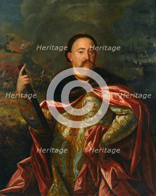 Portrait of John III Sobieski (1629-1696), King of Poland and Grand Duke of Lithuania. Artist: Anonymous 