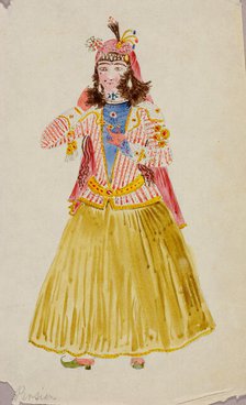 Persian Girl, n.d. Creator: Miner Kilbourne Kellogg.