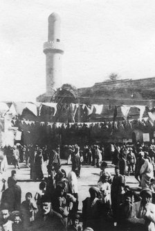 Exchange square, Baghdad, Iraq, 1917-1919. Artist: Unknown