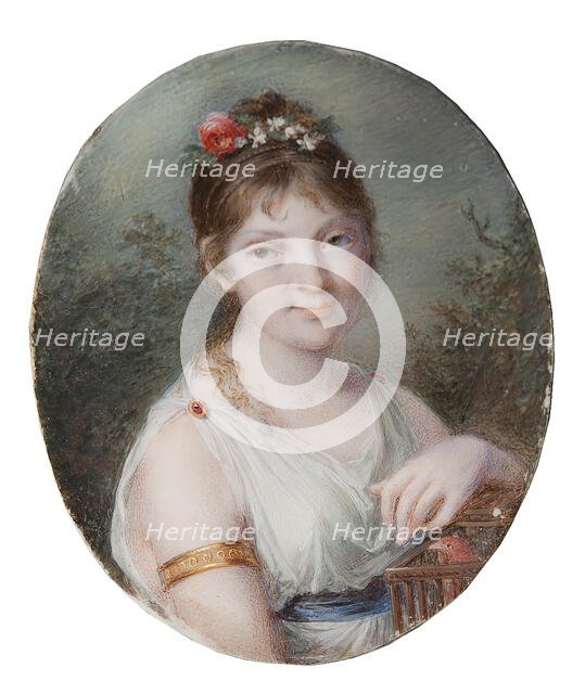 Roman woman, from 1845 until 1849. Creator: Egron Sellif Lundgren.