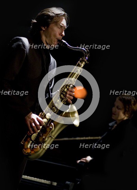 Jim Tomlinson, 2009. Artist: Alan John Ainsworth.