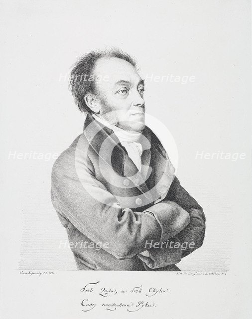 Portrait of Count Fyodor Vasilyevich Rostopchin (1763-1826).