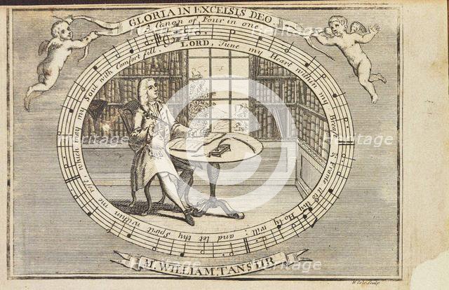 William Tans'ur (1706-1783) , 1730. Creator: Cole, B. (active 1720-1754).