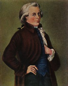 'Wolfgang Amadeus Mozart 1756-1791. - Gemälde von Tischbein', 1934. Creator: Unknown.
