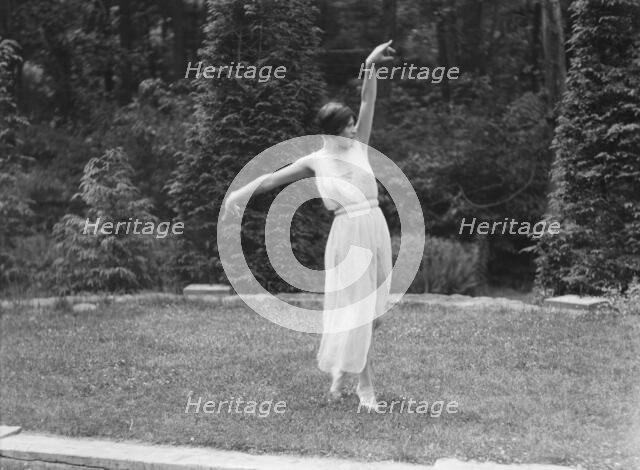 Elizabeth Duncan dancers and children, 1926 Creator: Arnold Genthe.