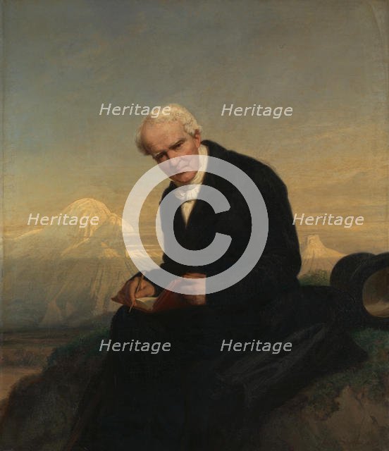 Baron Alexander von Humboldt (1769-1859), 1859. Creator: Julius Schrader.