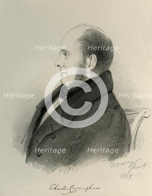 'Charles Cunningham', 1839. Creator: Alfred d'Orsay.