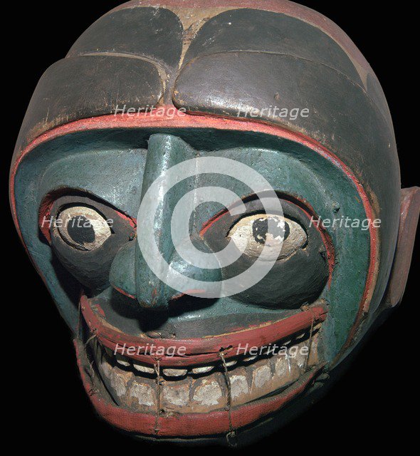 Native American dance mask. Artist: Unknown