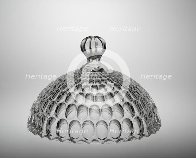 Covered Compote (lid), c. 1865. Creator: Bakewell, Pears and Company (American).