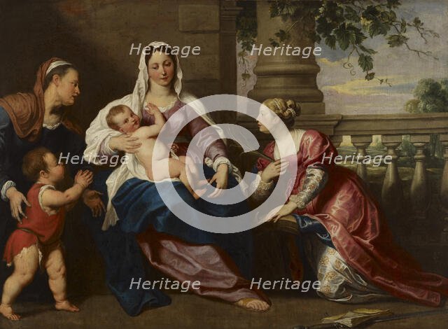 Sacra Conversazione, 1611-1651. Creator: Gerard Seghers.