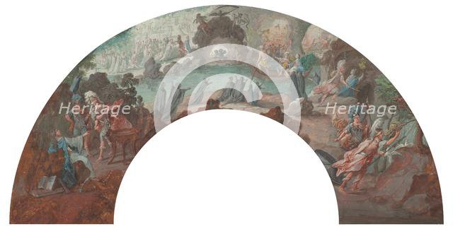 Sketch for the "Aeneid", 1700s. Creator: Anonymous.