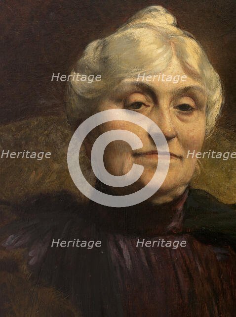 Portrait of Madame Dubernet, 1899. Creator: Leon Joseph Florentin Bonnat.