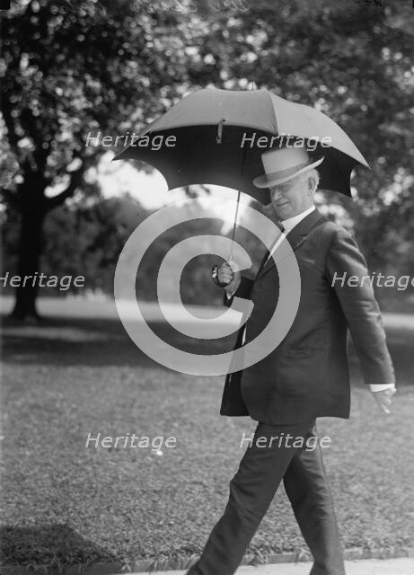 James Paul Clarke, Governor of Arkansas, 1917. Creator: Harris & Ewing.