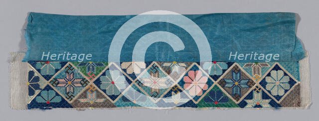 Band (from Woman's Trousers or Robe), China, 1875/1900. Creator: Unknown.