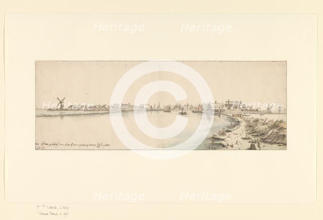 View of the village of Uithoorn, 1643. Creator: Valentijn Klotz.