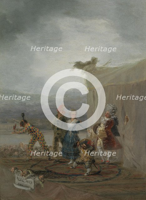 The Strolling Players (Los cómicos ambulantes), 1793.