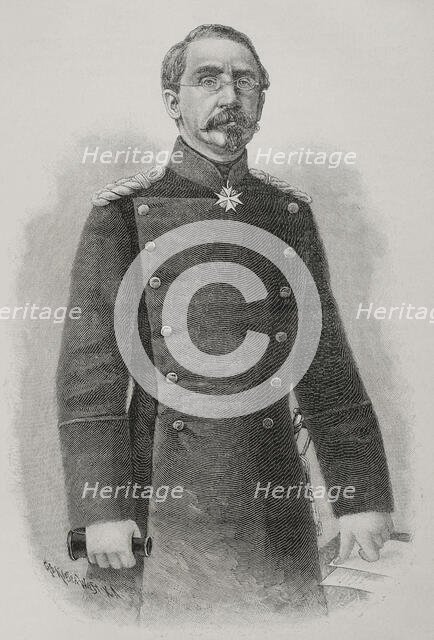 August Karl von Goeben, (1816-1880), Prussian general, 1891.  Creator: Unknown.