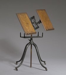 Cast iron dictionary stand used by Rev. Florence Spearing Randolph, ca. 1915. Creator: Unknown.