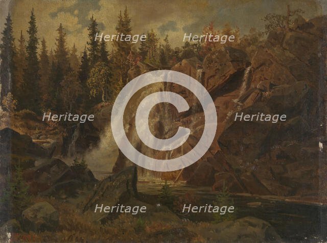 Norwegian Landscape, 1849. Creator: J. F. Eckersberg.