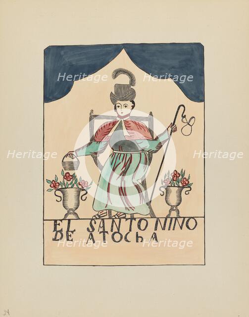 Plate 24: The Lost Child of Atocha: From Portfolio "Spanish Colonial Designs of New Mexico", 1935/19 Creator: Unknown.