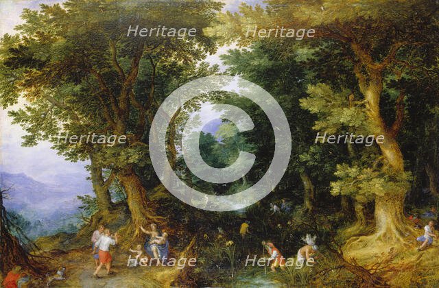 The Mocking of Latona, 1601. Creator: Jan Brueghel the Elder.