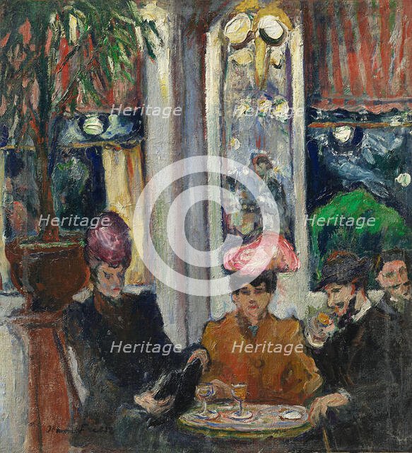 Scene in a Parisian Brasserie, c1905-1906. Creator: Friesz, Achille-Emile-Othon (1879-1949).
