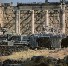 Capernaum Temple, 5th century. Artist: Unknown