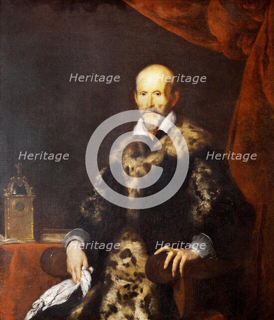 Portrait of a Genoese Nobleman, 1615. Creator: Bernardo Strozzi.