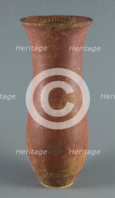 Vessel, Egypt, Predynastic Period, Naqada I (about 4000-3500 BCE). Creator: Unknown.