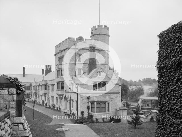 Stafford Little Hall, Princeton University, N.J., between 1900 and 1906. Creator: Unknown.