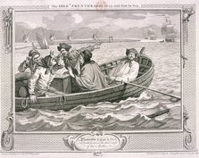 'The idle 'prentice turn'd away and sent to sea', plate V of Industry and Idleness, 1747. Artist: William Hogarth