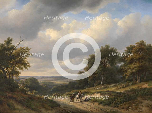 Landscape in the Ardennes, c1820-1840. Creator: Jan Baptiste de Jonghe.